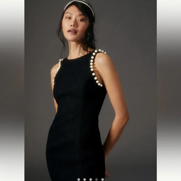 NWT Anthropologie pearl dress - Picture 2 of 15